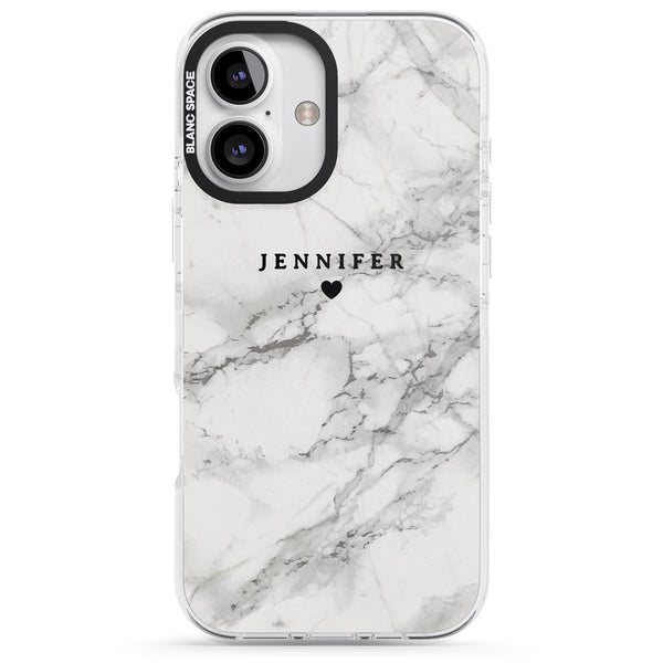Personalised Classic Grey Marble