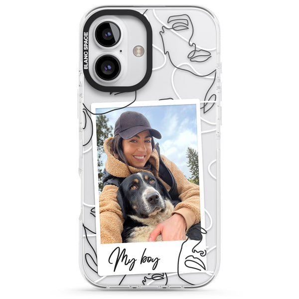 Personalised Abstract Faces Instant Photo
