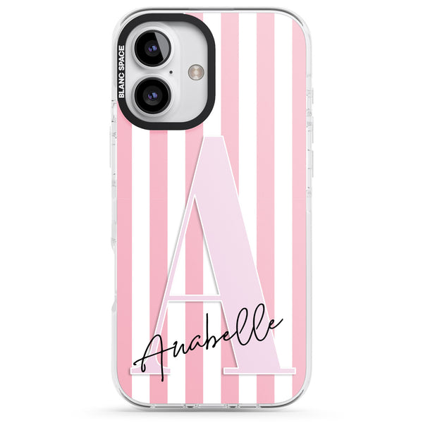 Personalised Soft Pink Stripes