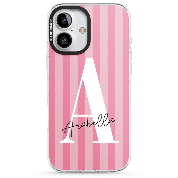 Personalised Pink Stripes