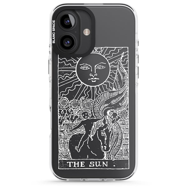 Personalised The Sun Tarot Card (White)