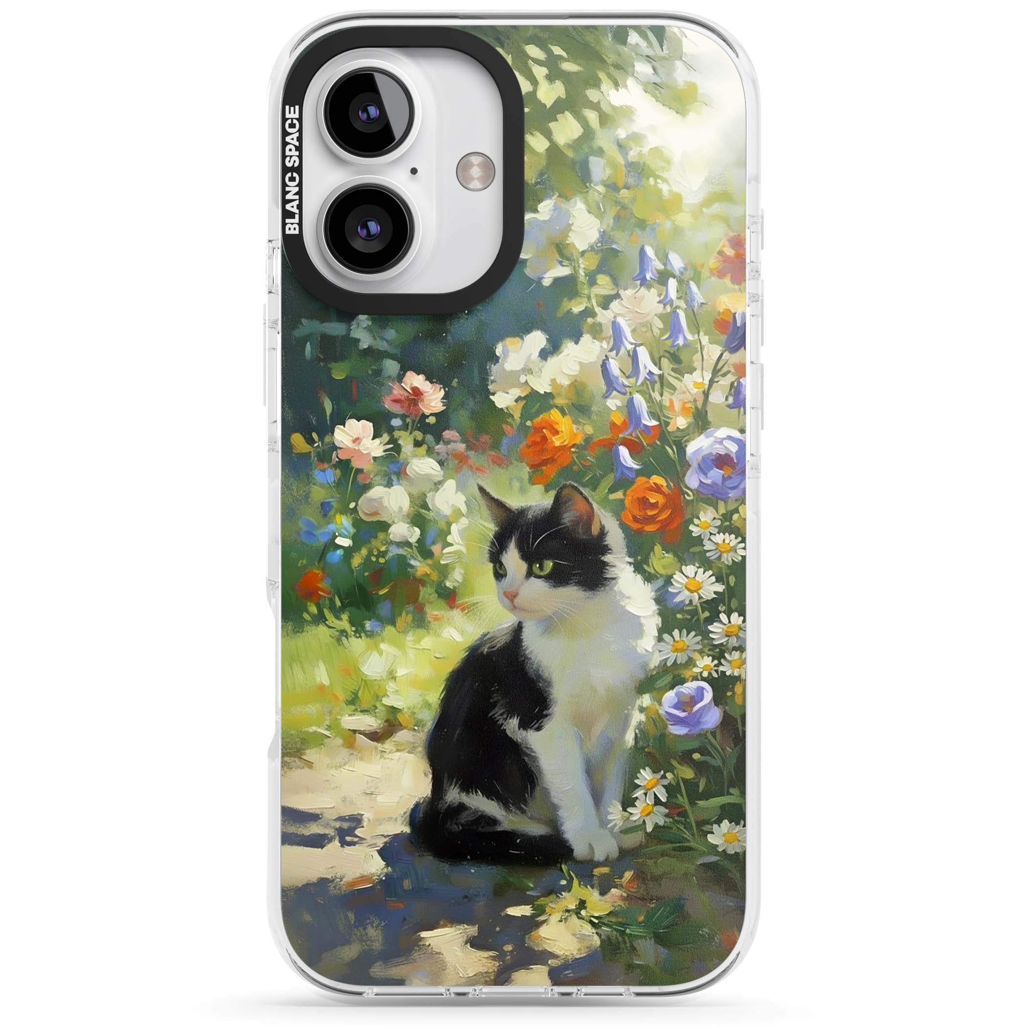 Cat In The Meadow for her iPhone case | Clear Impact case for iPhone 16, iPhone 16 Plus
