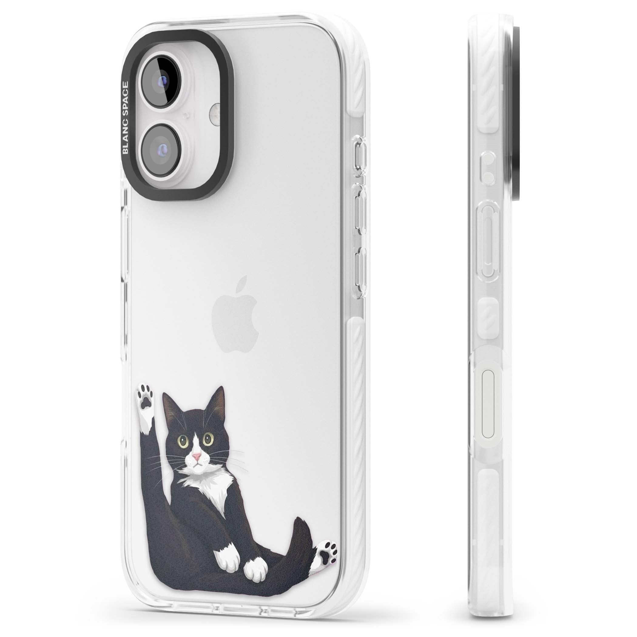 Mid-Groom Cat animals iPhone case | Clear Impact case for iPhone 16, iPhone 16 Plus