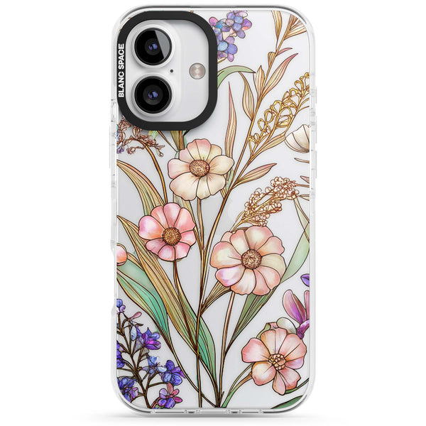 Glass Spring Flowers