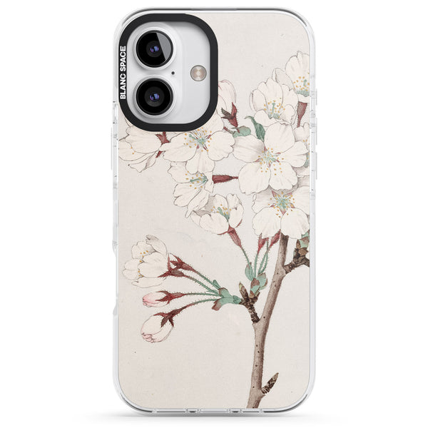 Vintage Japanese White Blossoms