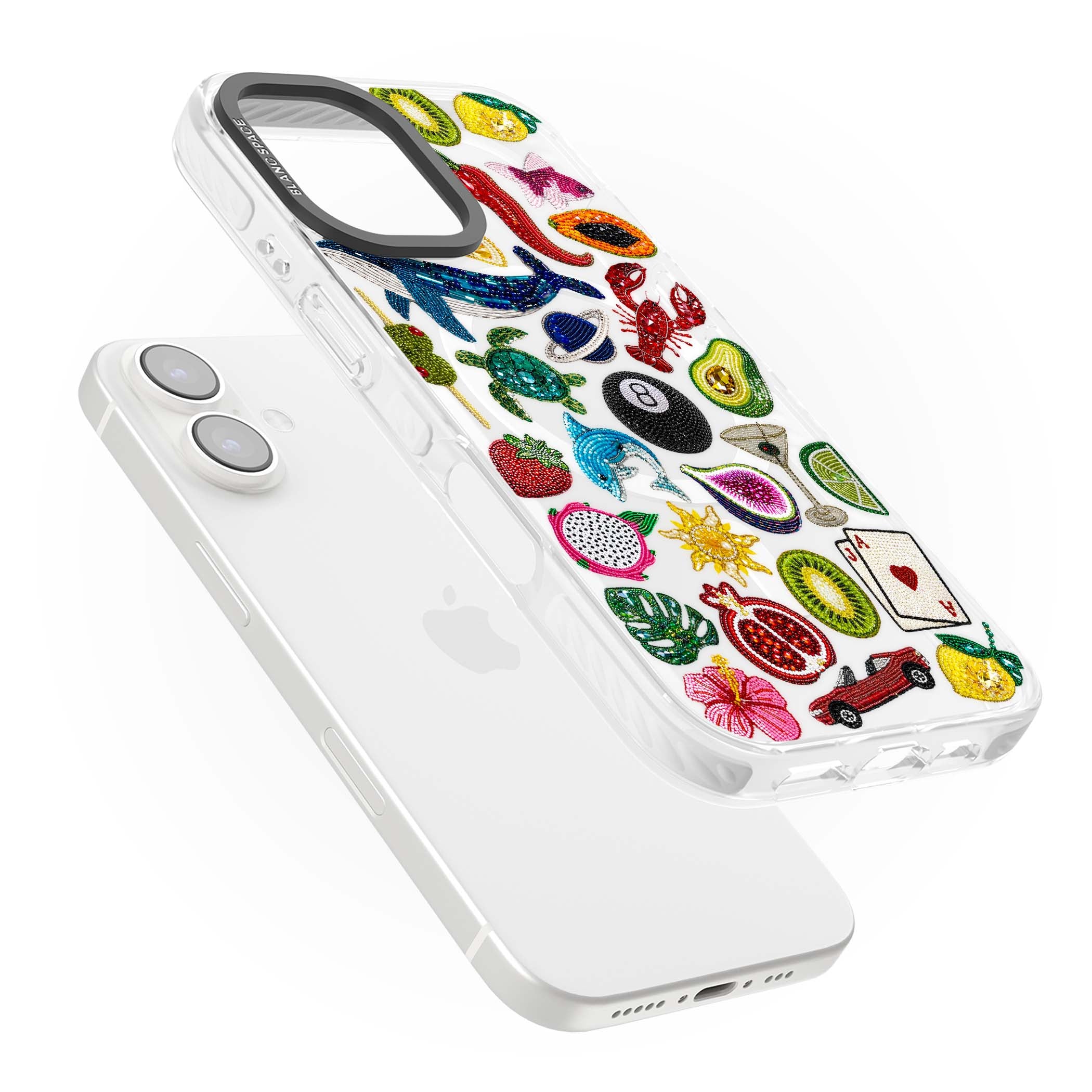 Beaded Mix cute iPhone case | Impact Magsafe case for iPhone 16, iPhone 16 Plus
