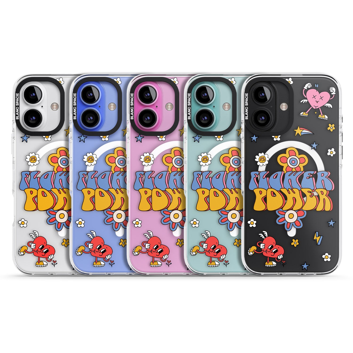 iPhone 16 Flower Power Clear Impact Phone Case