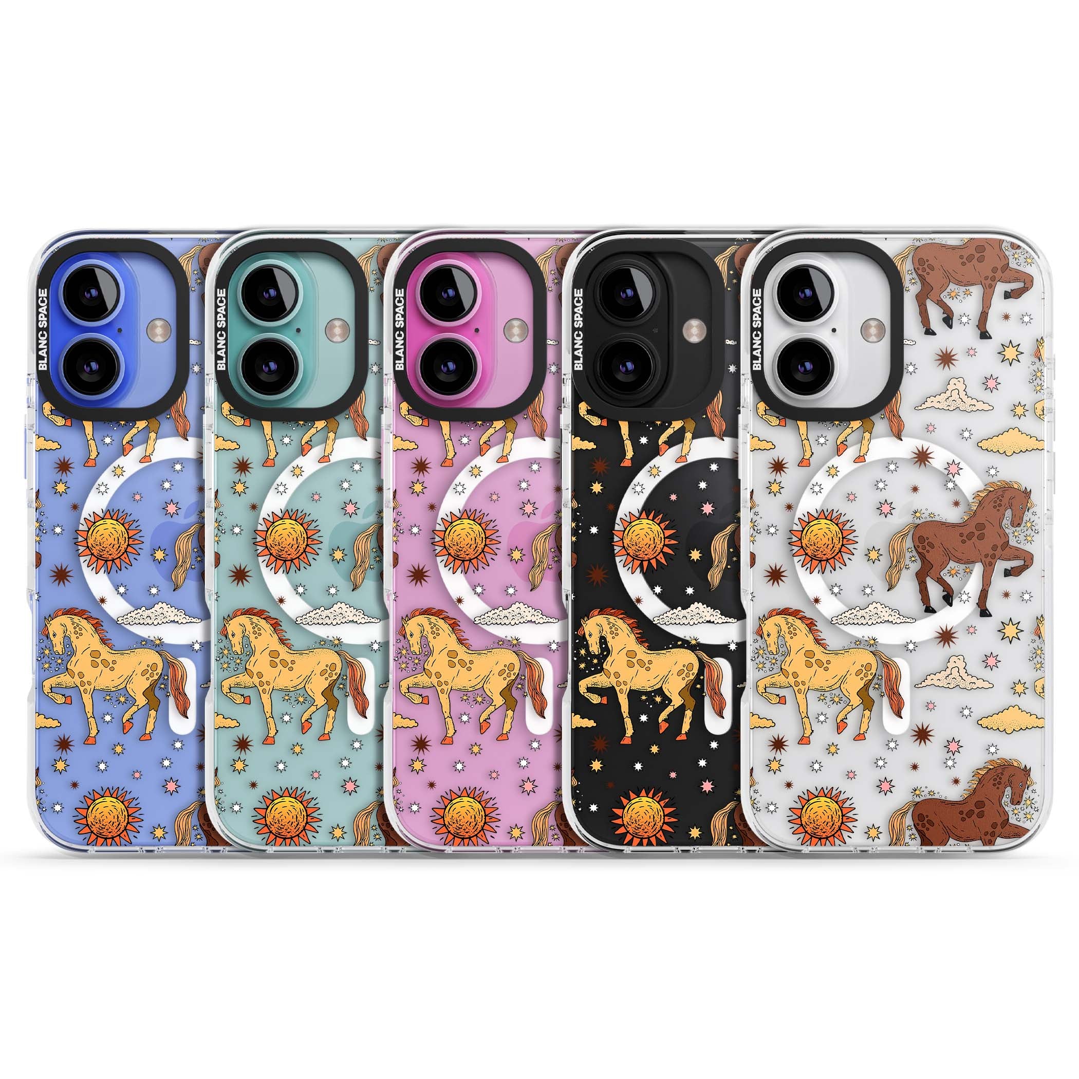 Elevate Your Phone'S Style With This Boho Celestial Sun & Eye Phone Case, Featuring A Mystical Blend Of Suns, All-Seeing Eyes, Butterflies, Stars, And