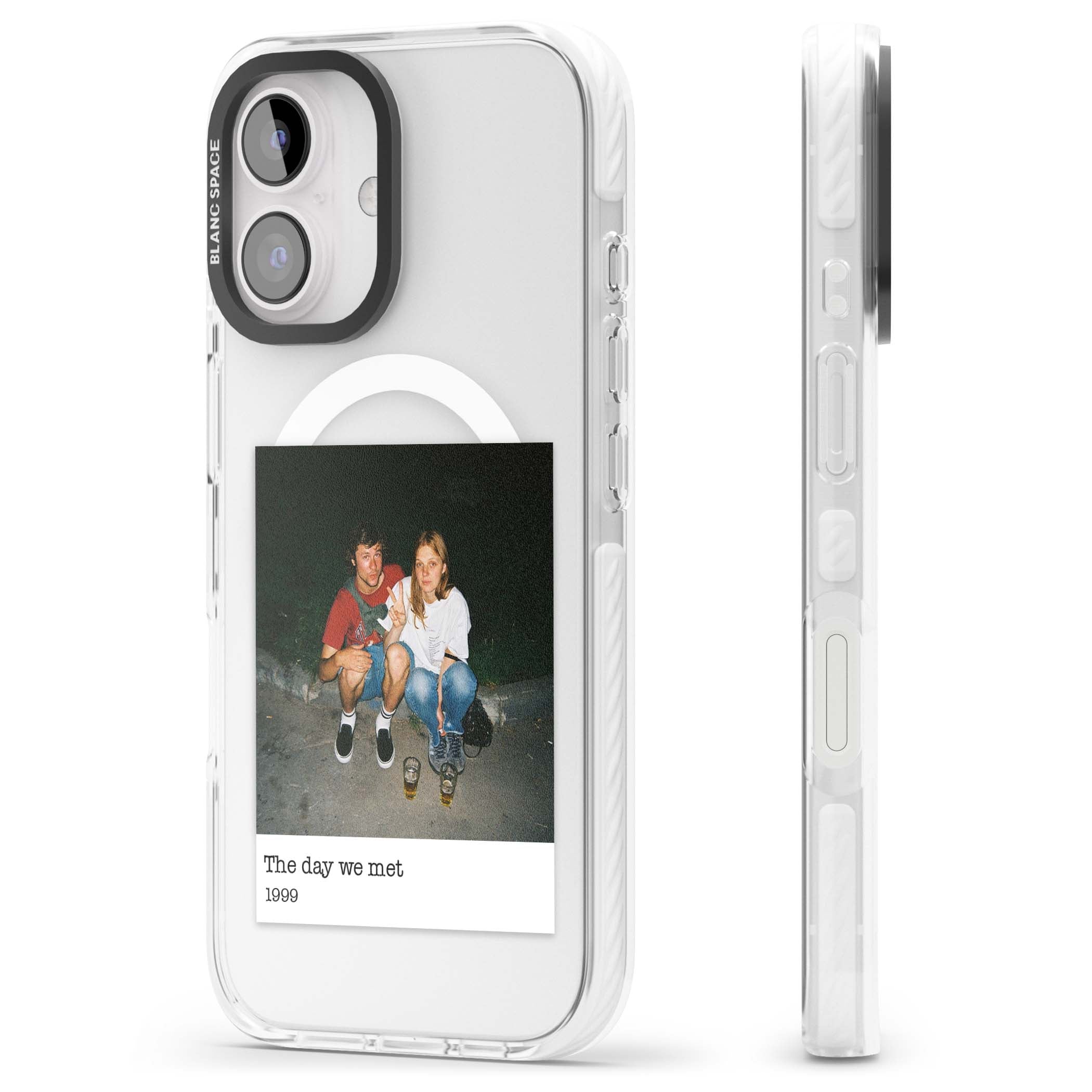 Photo Memory minimal iPhone case | Impact Magsafe case for iPhone 16, iPhone 16 Plus