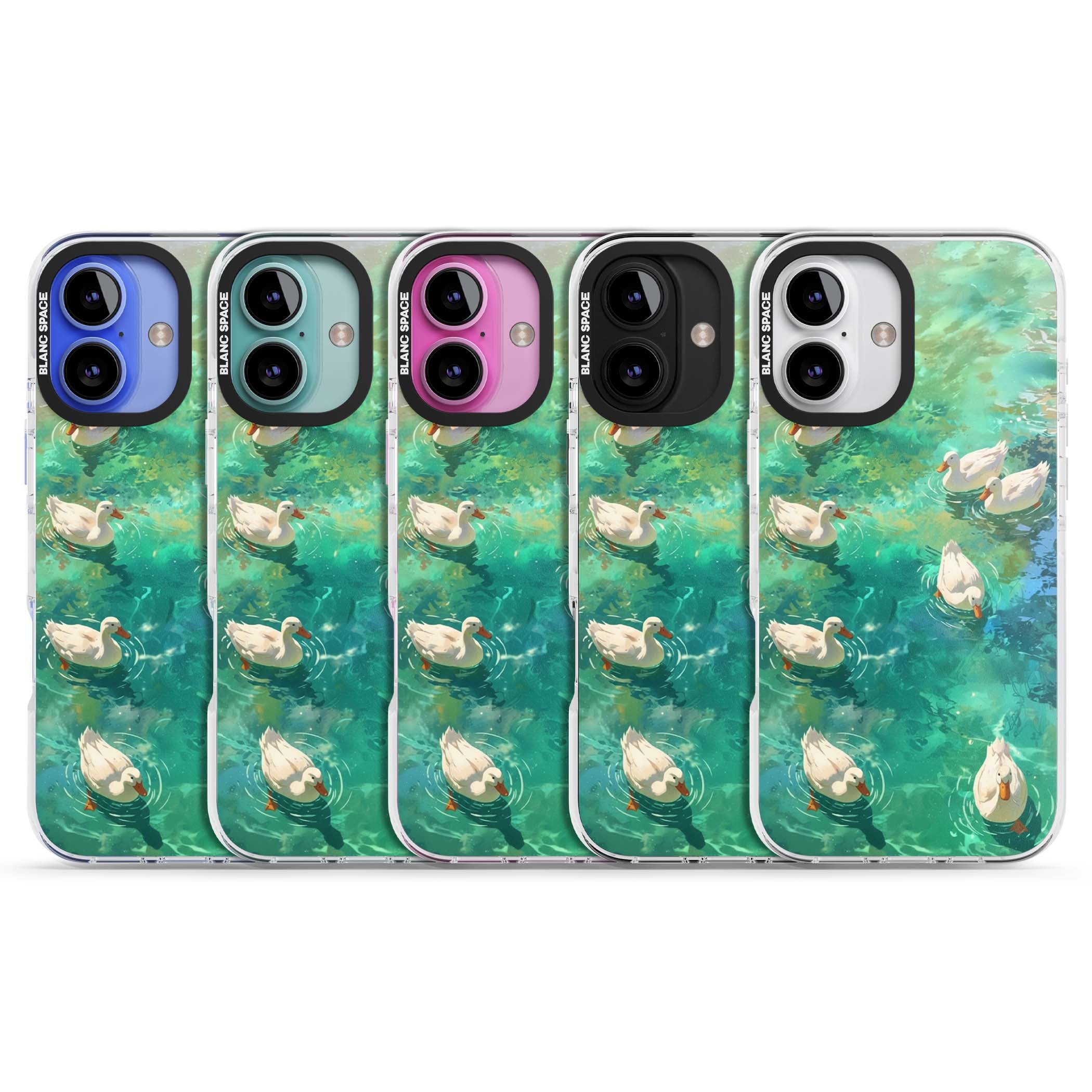 Ducks In The Pond for her iPhone case | Impact Magsafe case for iPhone 16, iPhone 16 Plus