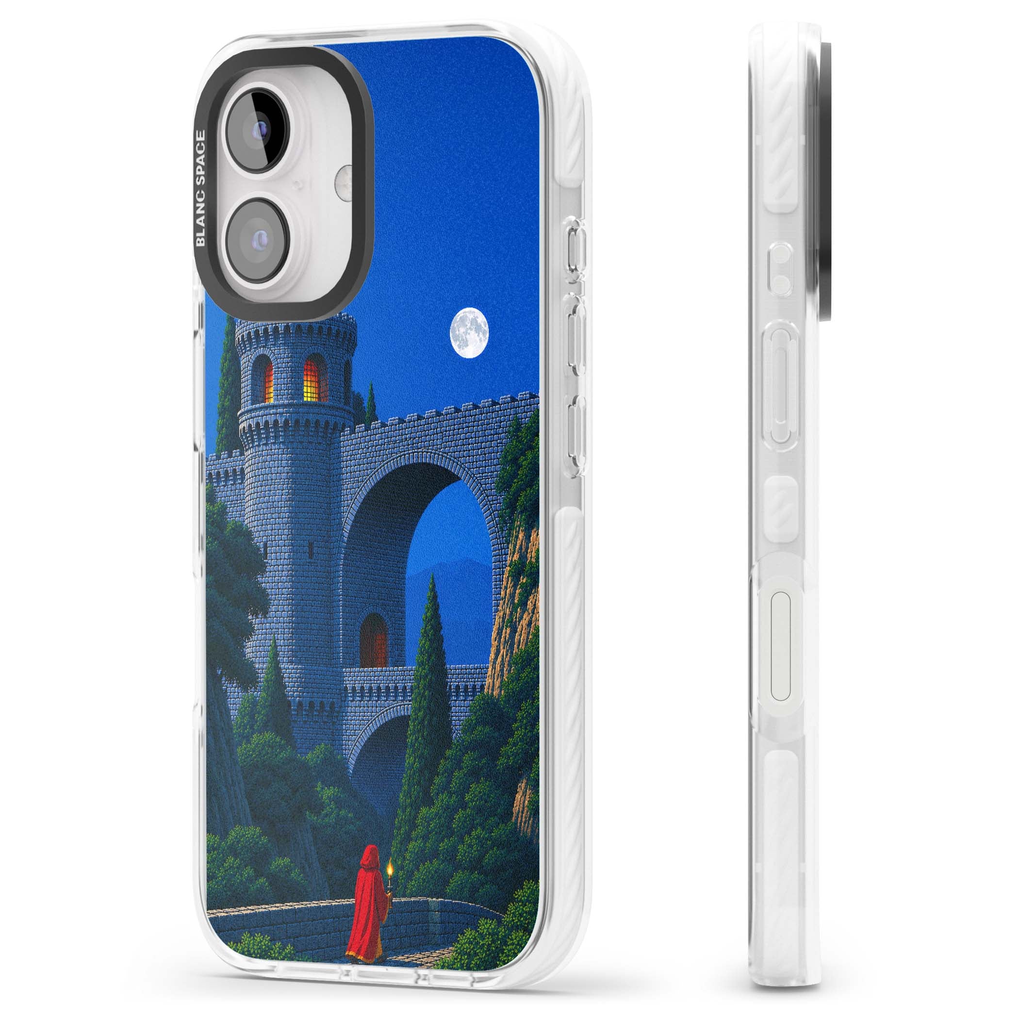 Castle Walls art iPhone case | Impact Magsafe case for iPhone 16, iPhone 16 Plus