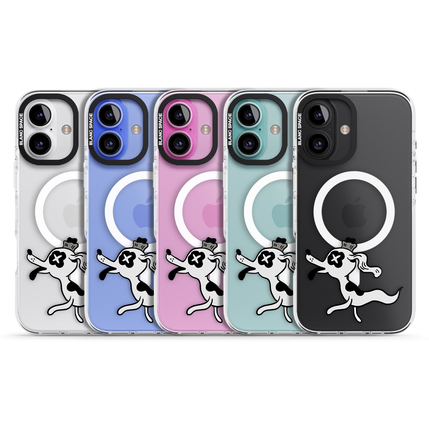 iPhone 16 Pro Max Dog Spirit Black Impact Phone Case