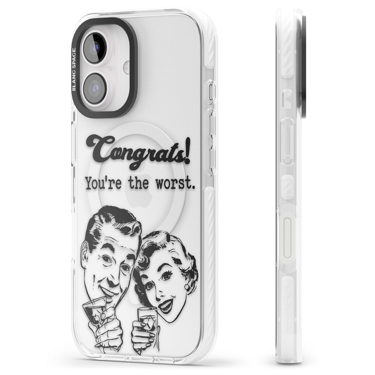 Congrats! You're the worst Impact Magsafe Phone Case for iPhone 16, iPhone 16 Plus