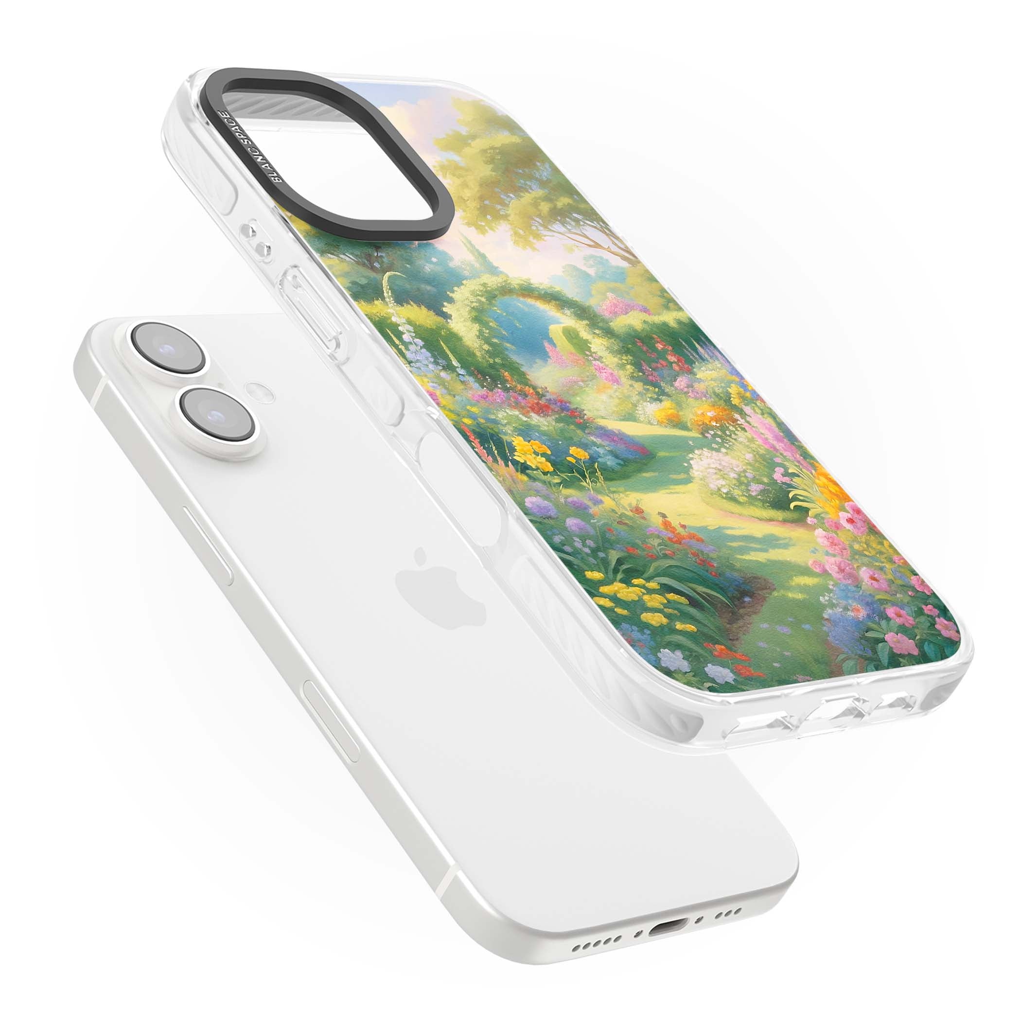 The Painter's Garden floral iPhone case | Impact Magsafe case for iPhone 16, iPhone 16 Plus