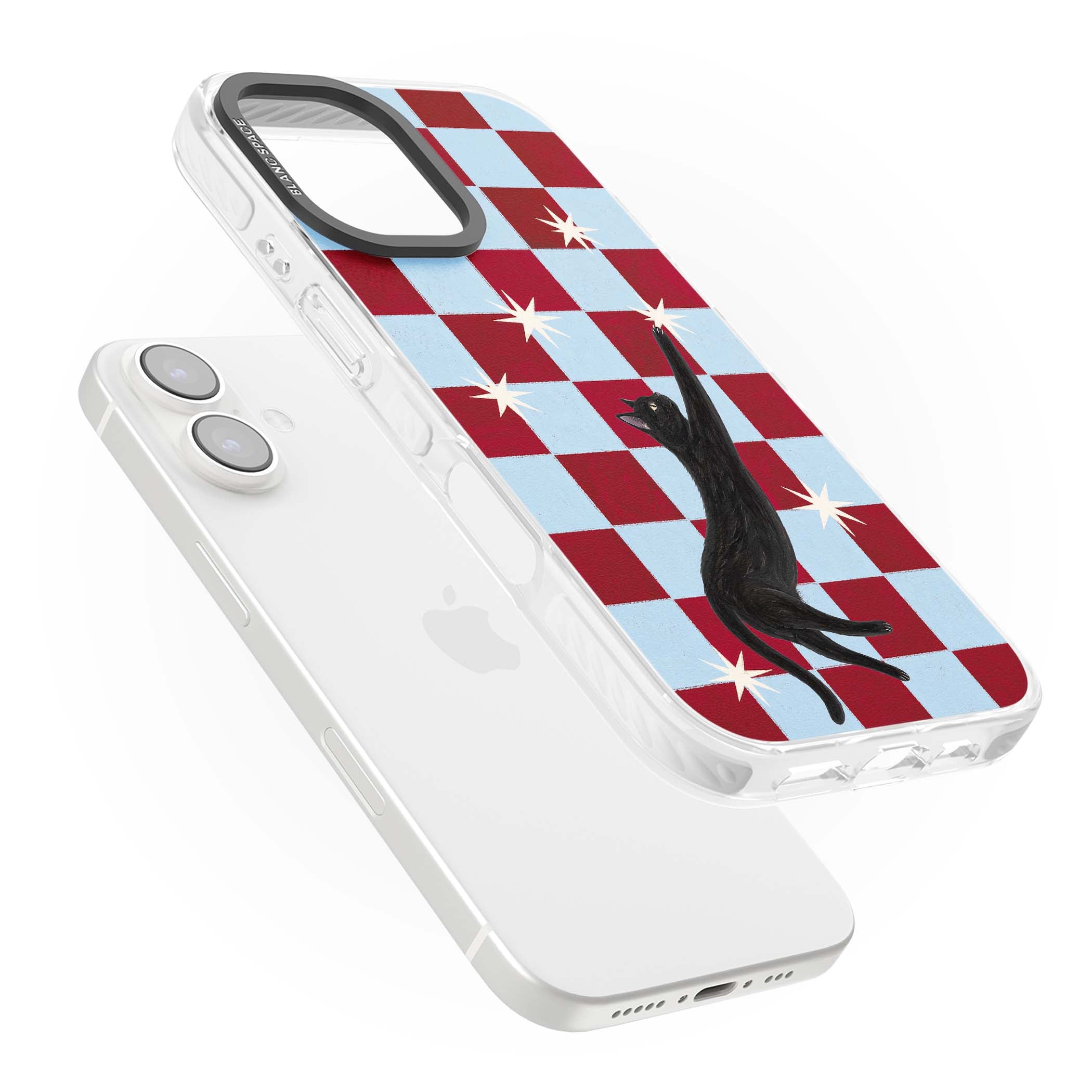 Starlit Kitty animals iPhone case | Impact Magsafe case for iPhone 16, iPhone 16 Plus
