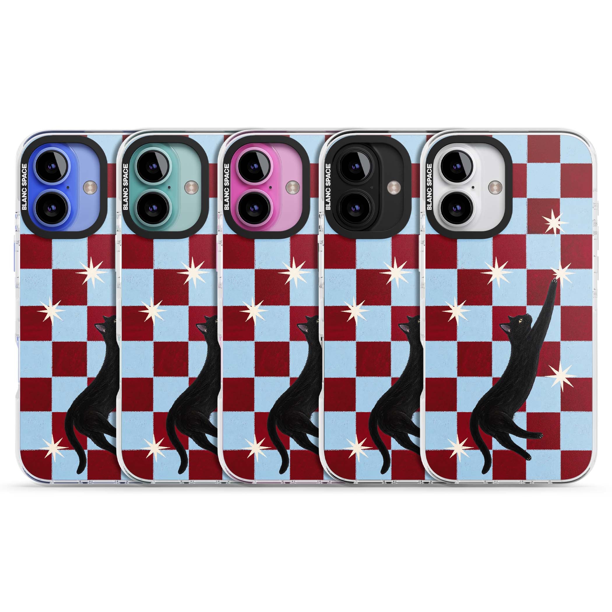 Starlit Kitty animals iPhone case | Impact Magsafe case for iPhone 16, iPhone 16 Plus