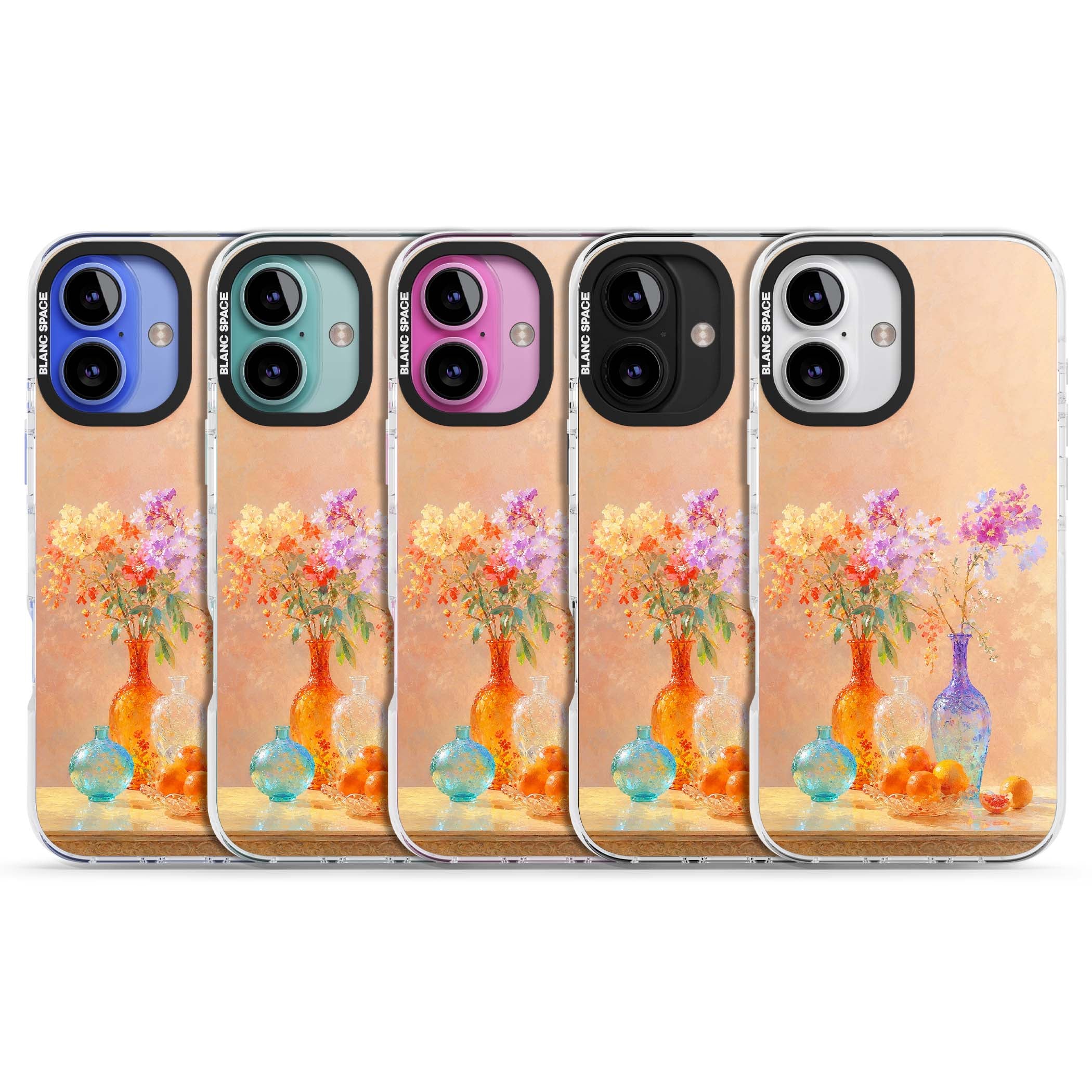 Peach Glass art iPhone case | Impact Magsafe case for iPhone 16, iPhone 16 Plus