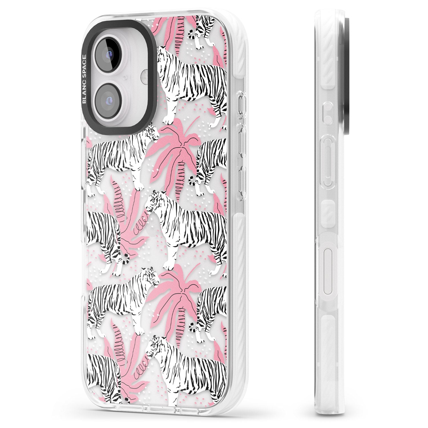 iPhone 16 Pro Max Tigers Within Black Impact Phone Case