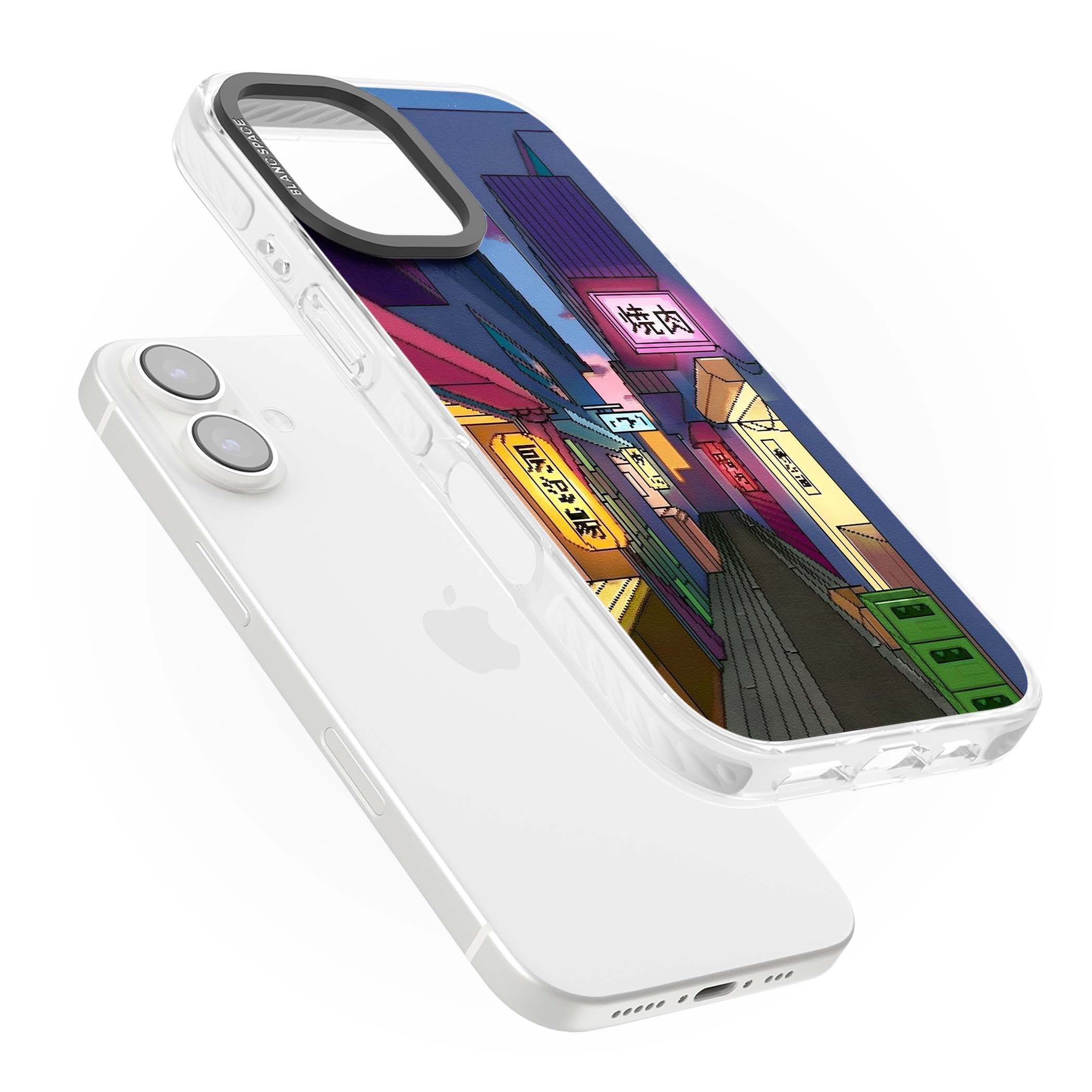 Nights In The Yokocho for him iPhone case | Clear Impact case for iPhone 16, iPhone 16 Plus