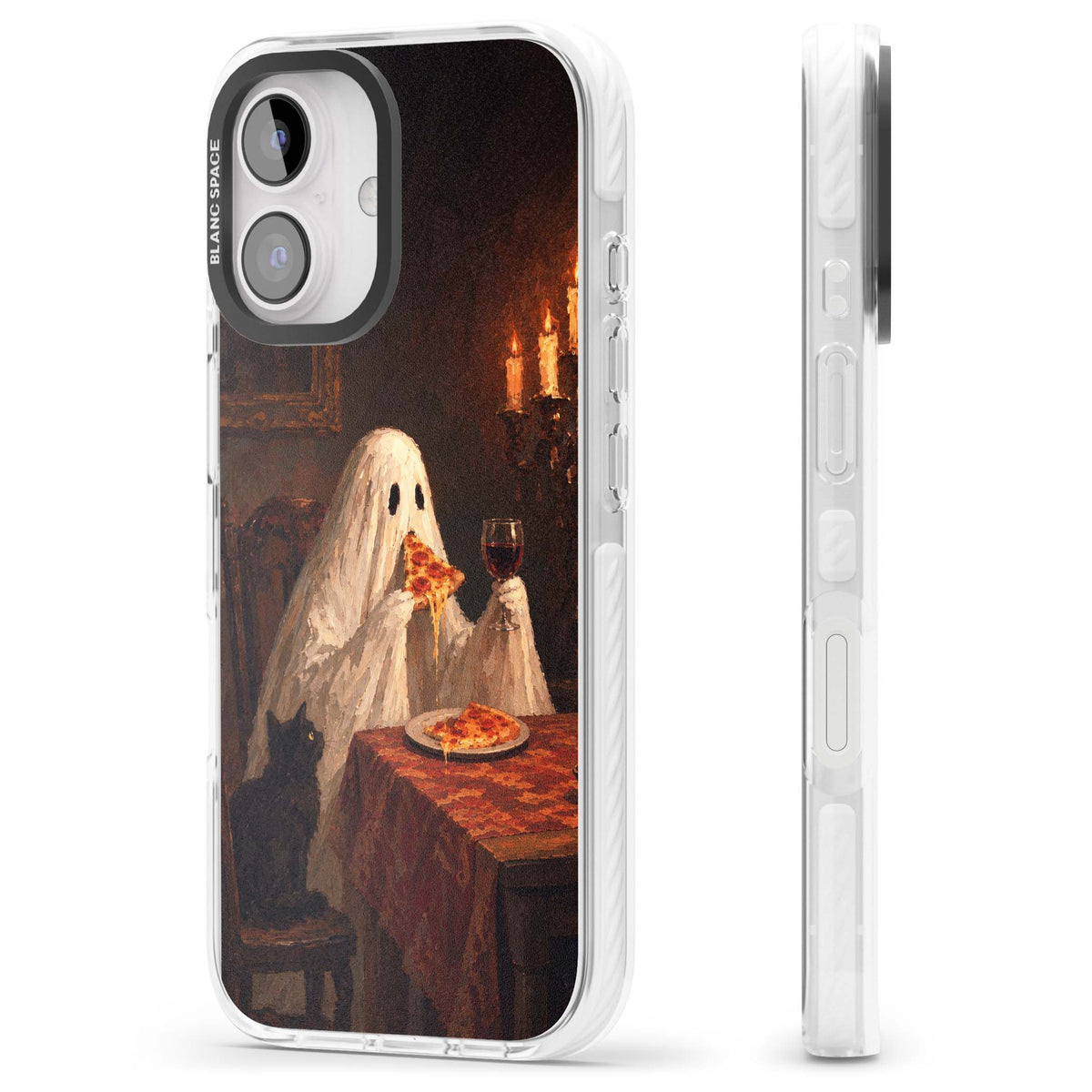 Lonely Night In art iPhone case | Clear Impact case for iPhone 16, iPhone 16 Plus