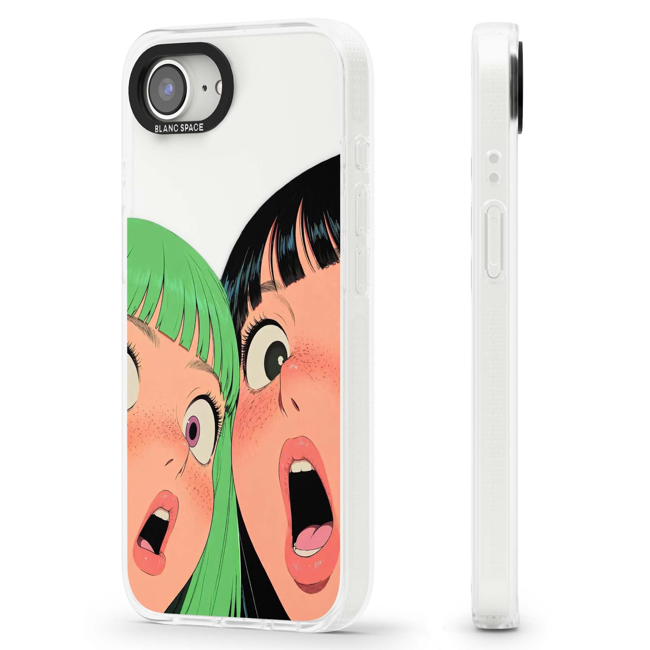 Gasp for her iPhone case | Clear Case Impact Air case for iPhone 16e, iPhone 17e