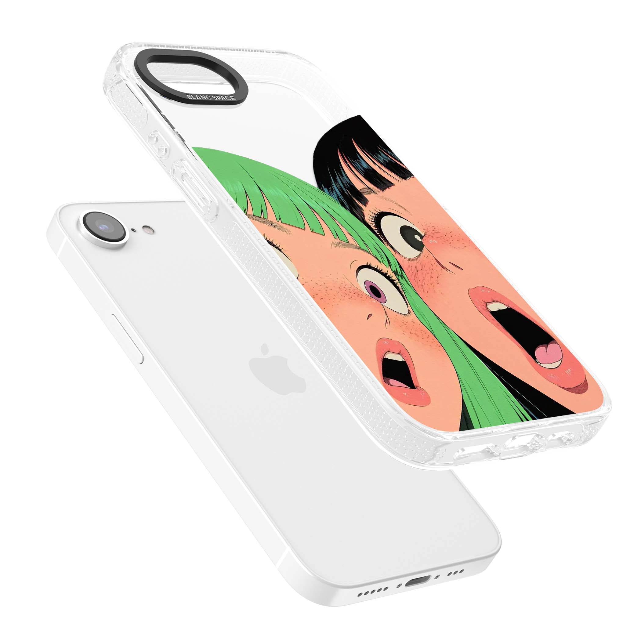 Gasp for her iPhone case | Clear Case Impact Air case for iPhone 16e, iPhone 17e