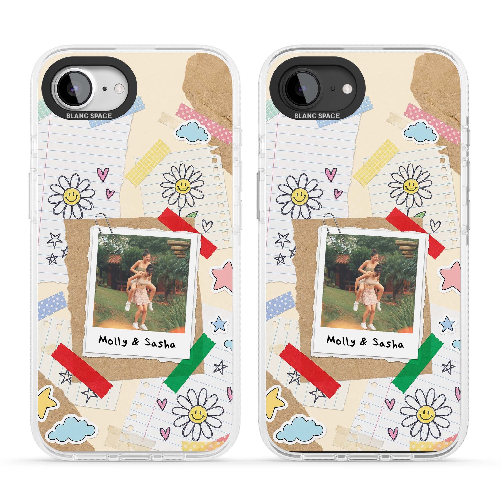 Scrapbook Photo coquette iPhone case | Clear Case Impact Air case for iPhone 16e, iPhone 17e