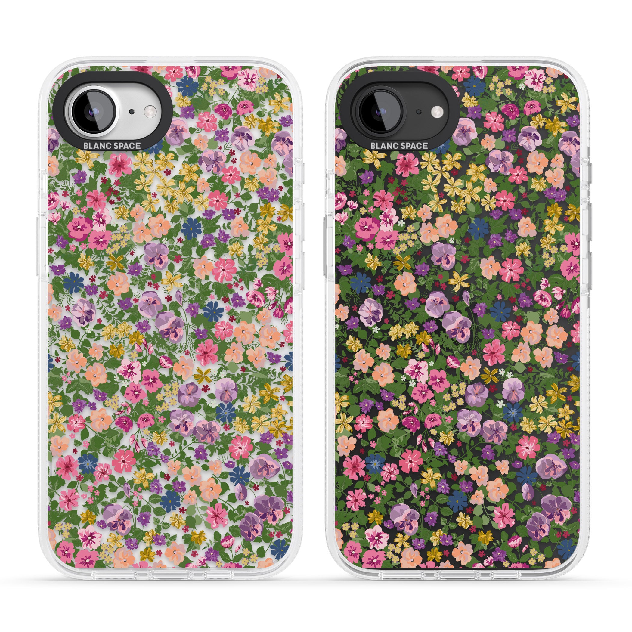 Lake Como Meadow iPhone 16e Clear Case Impact Air - Blanc Space