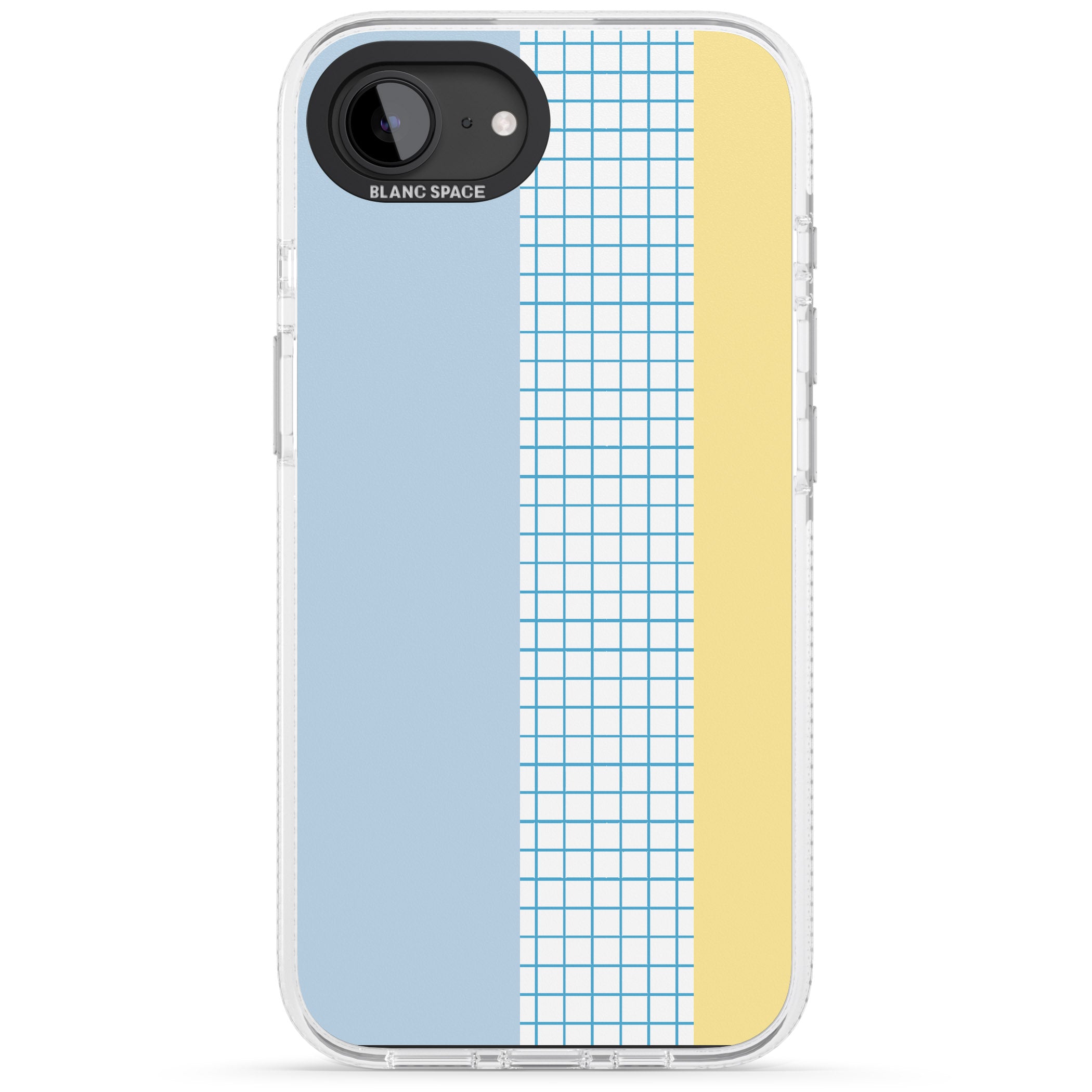 Abstract Grid Blue & Yellow