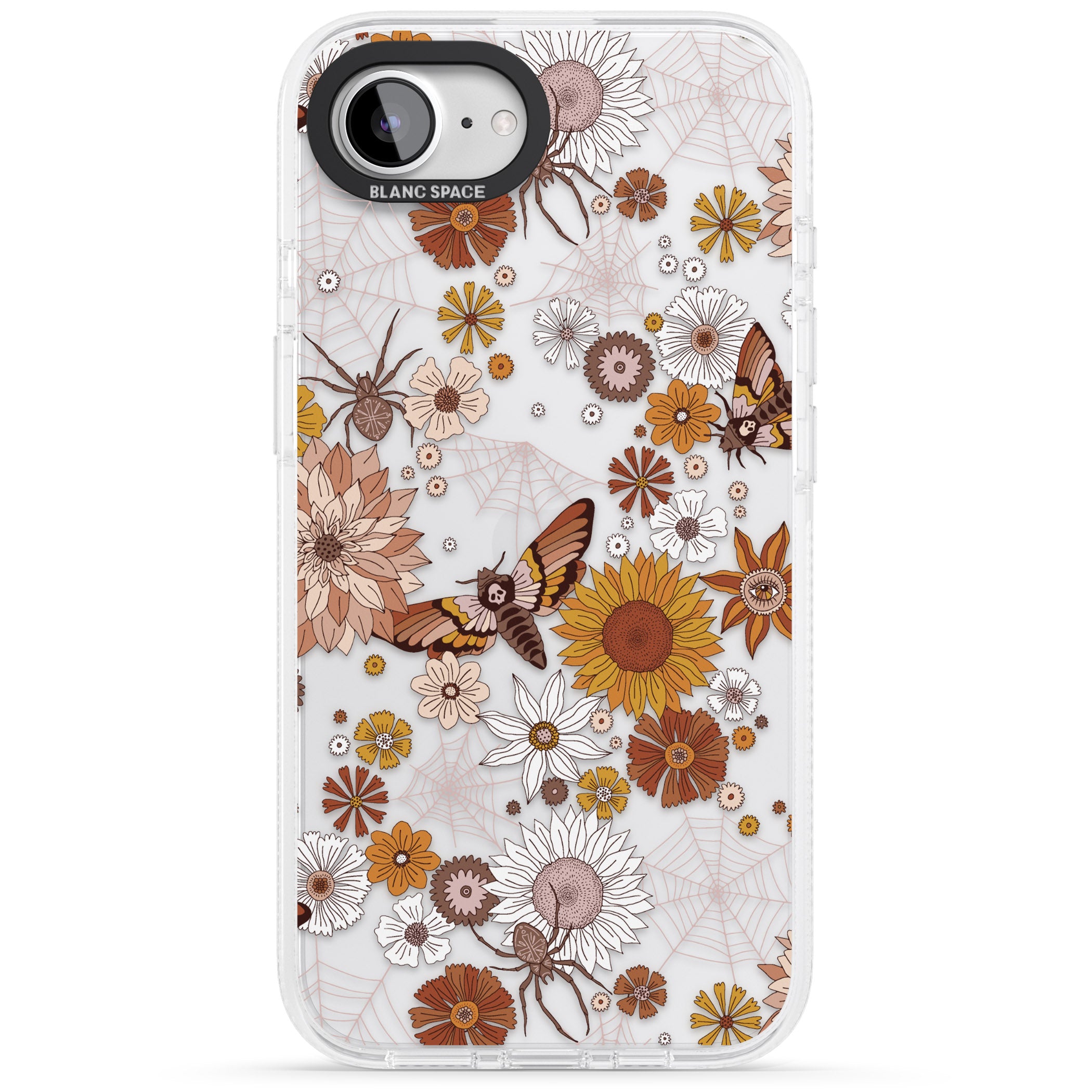Halloween Wildlife iPhone 16e Clear Case Impact Air - Blanc Space