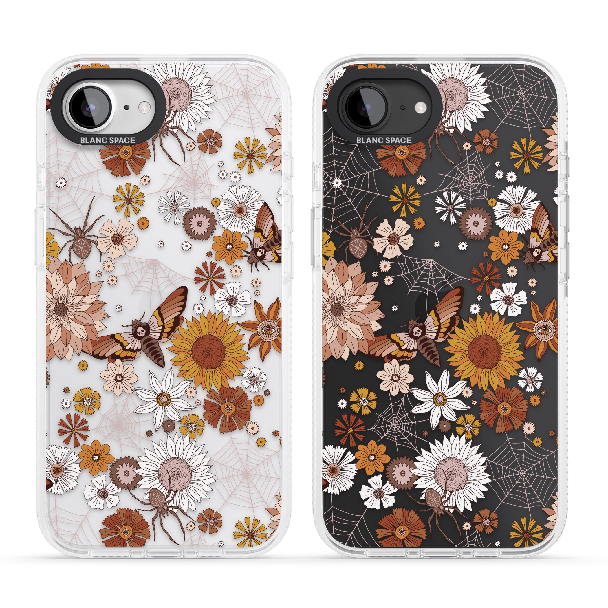 Halloween Wildlife iPhone 16e Clear Case Impact Air - Blanc Space