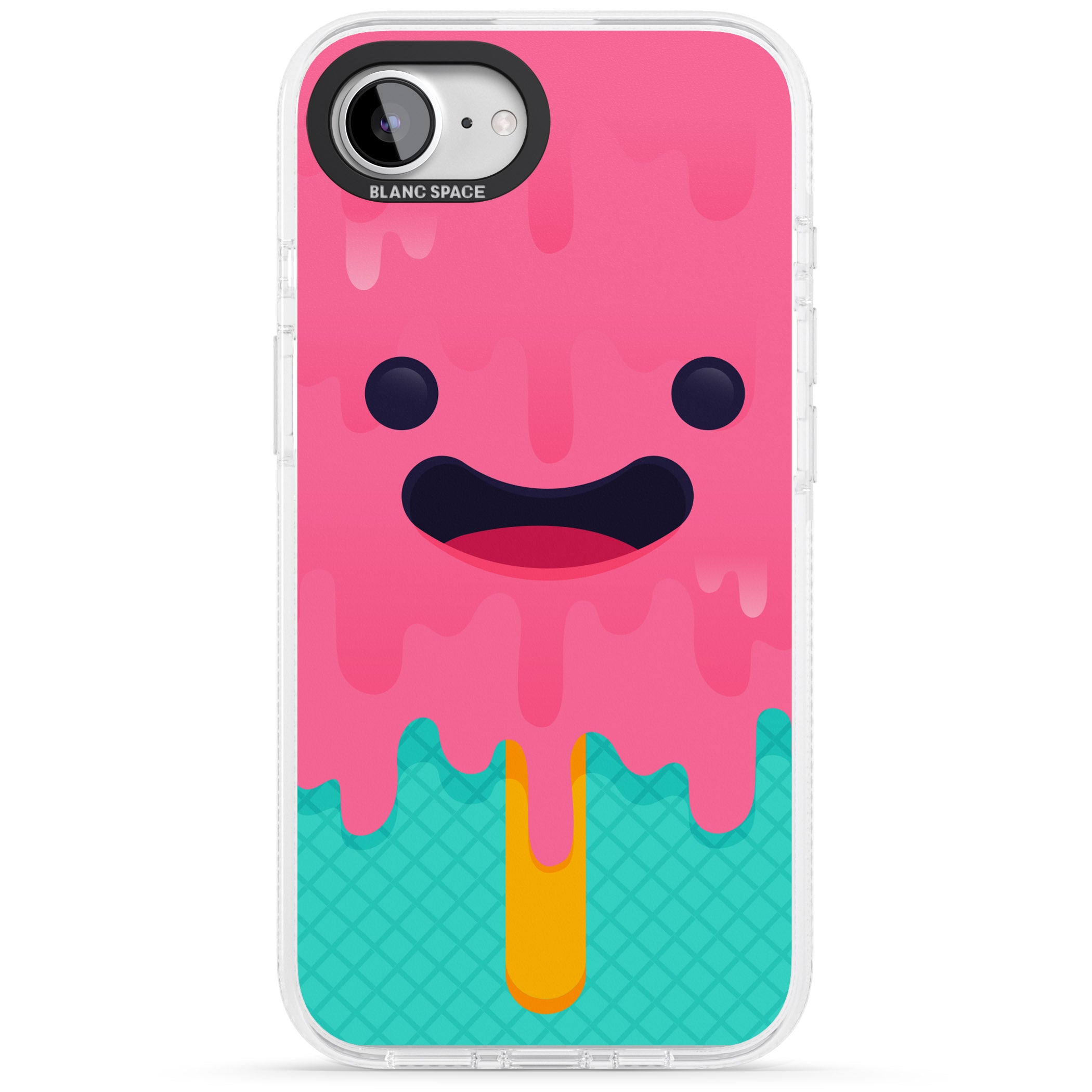 Ice Lolly iPhone 16e Clear Case Impact Air - Blanc Space