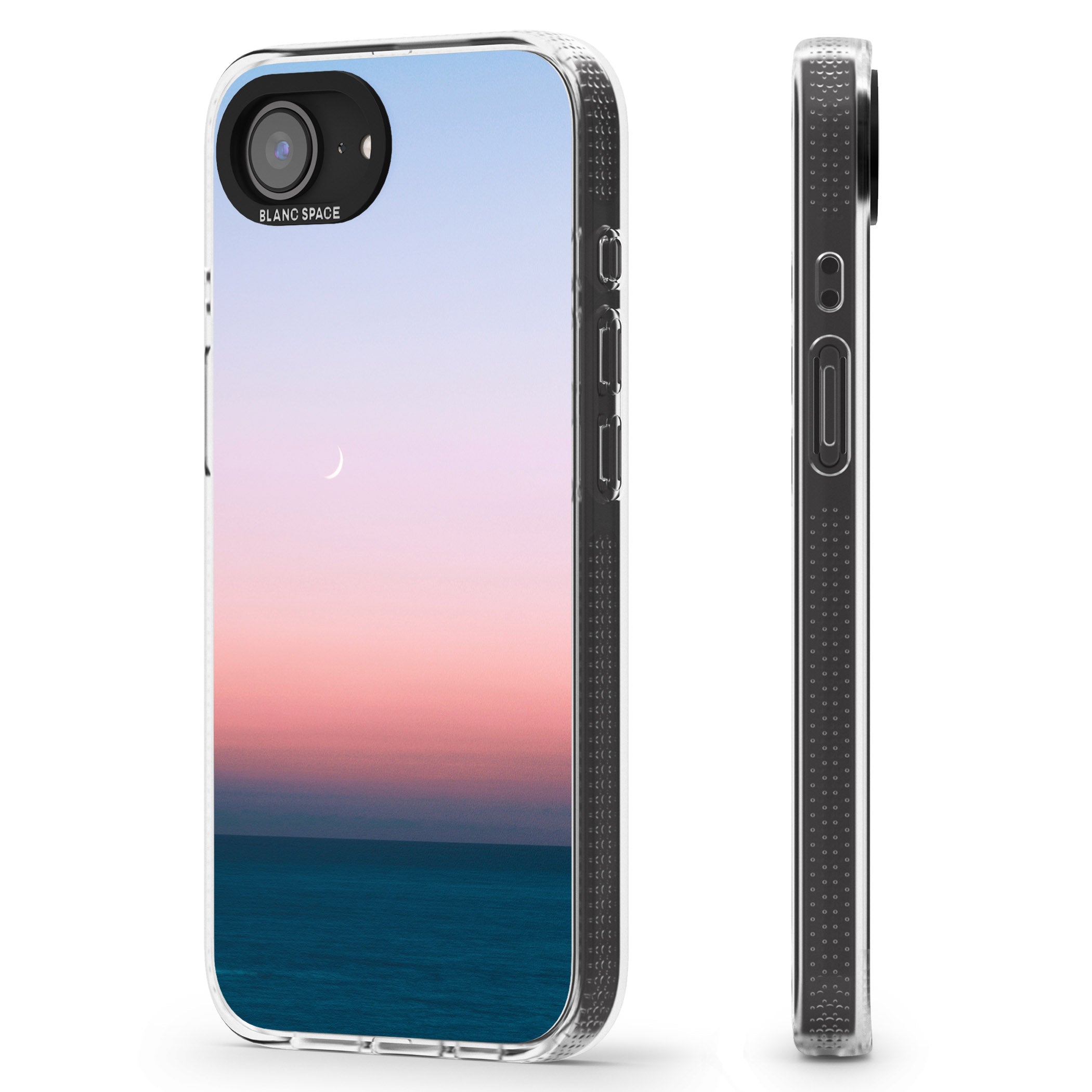 Sunset at Sea Photograph iPhone 16e Clear Case Impact Air - Blanc Space