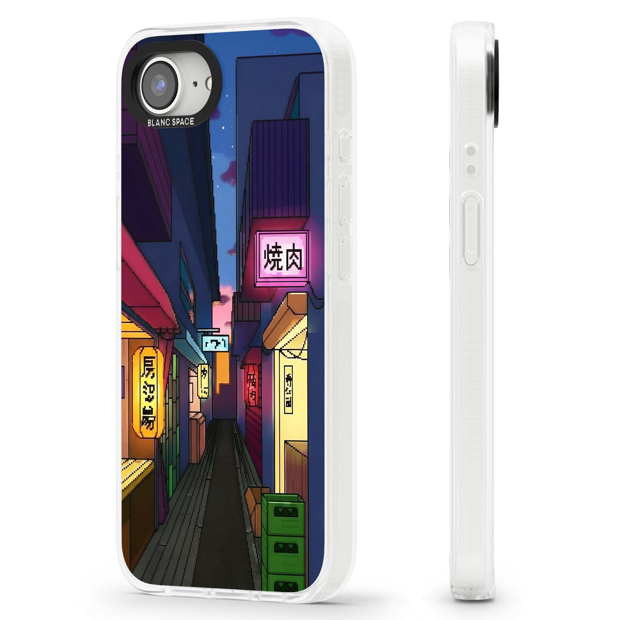 Nights In The Yokocho for him iPhone case | Clear Case Impact Air case for iPhone 16e, iPhone 17e