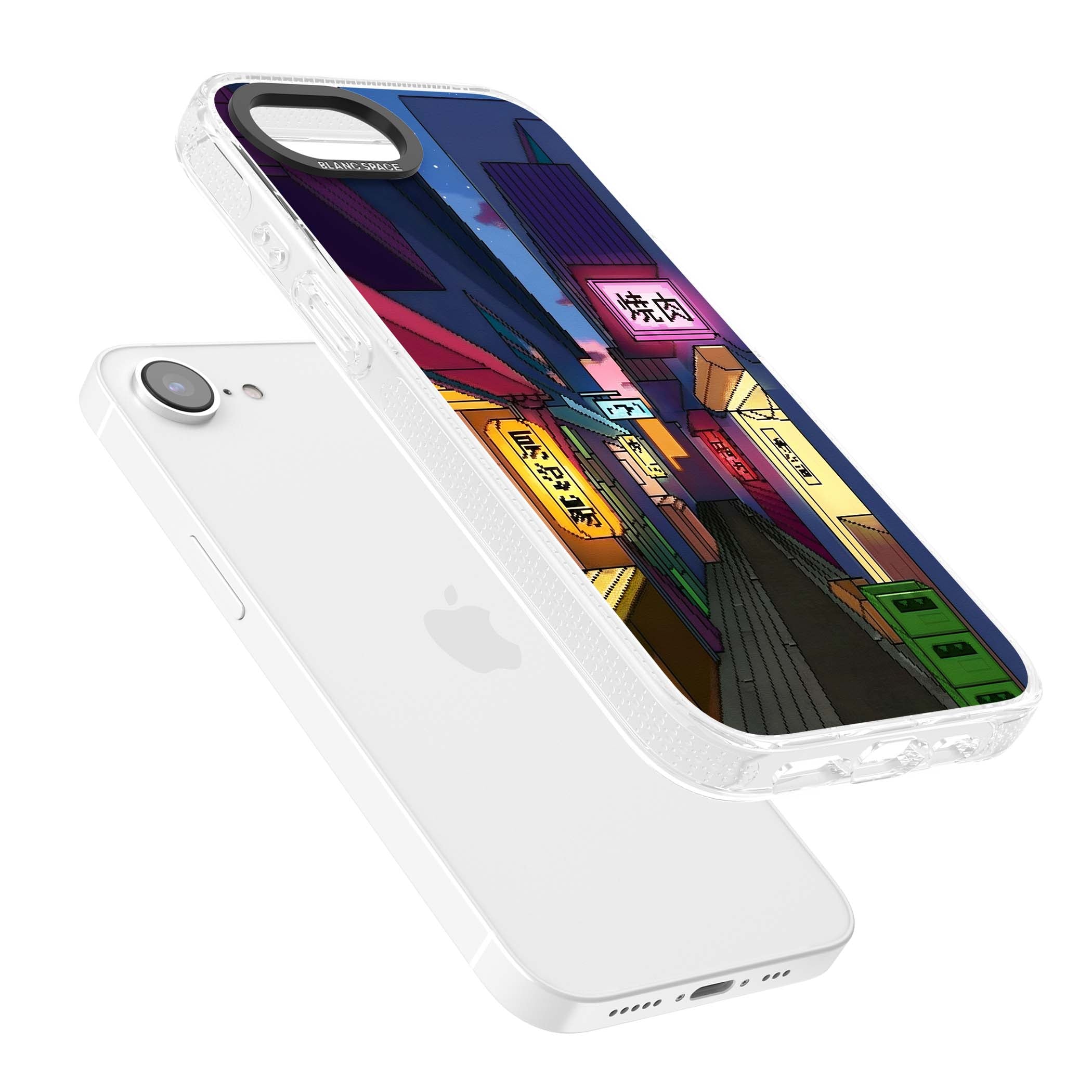 Nights In The Yokocho for him iPhone case | Clear Case Impact Air case for iPhone 16e, iPhone 17e