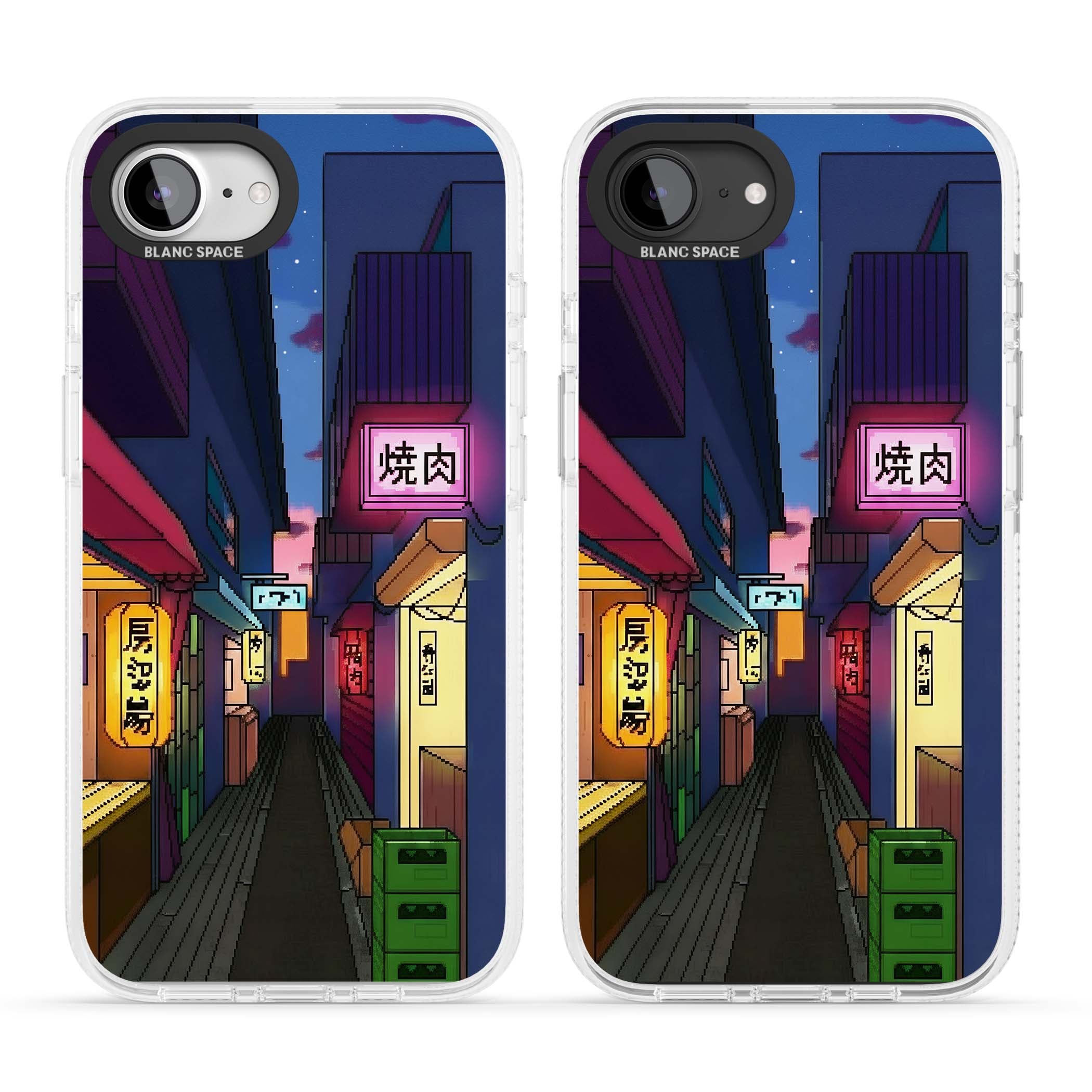Nights In The Yokocho for him iPhone case | Clear Case Impact Air case for iPhone 16e, iPhone 17e