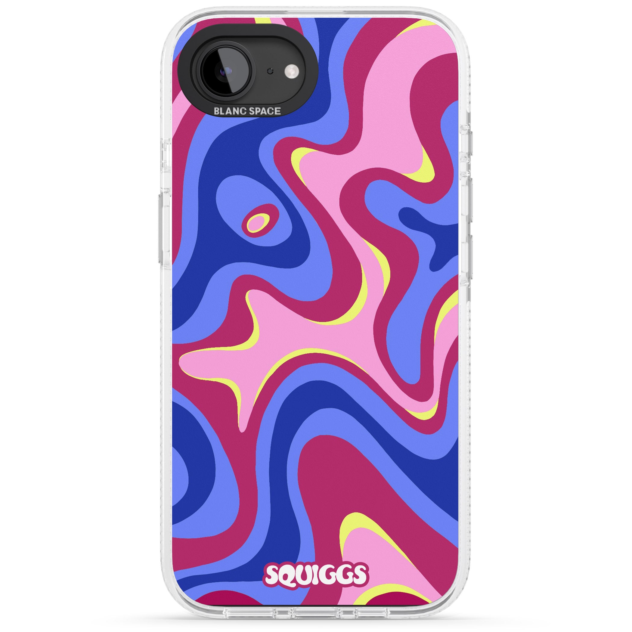 Blue Lava iPhone 16e Clear Case Impact Air - Blanc Space