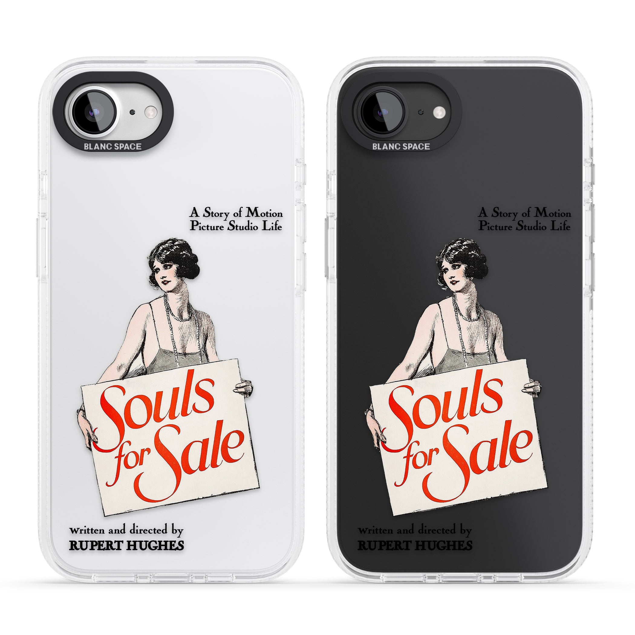 Souls for Sale Poster iPhone 16e Clear Case Impact Air - Blanc Space