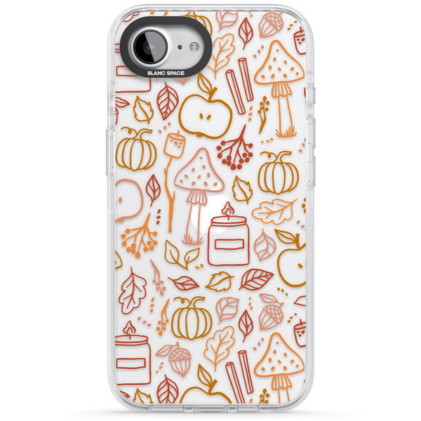 Autumn Line Pattern