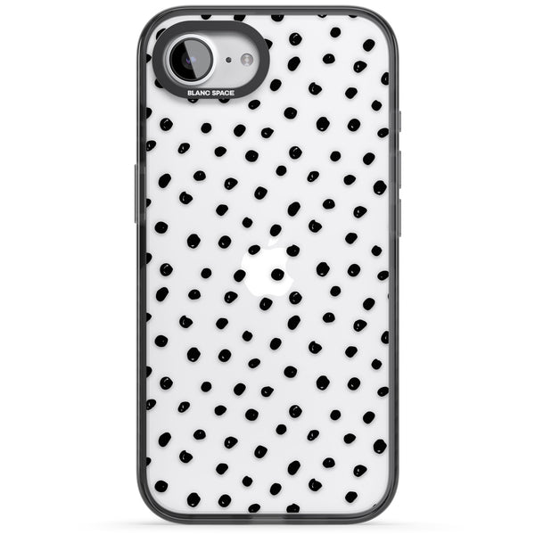 Messy Black Dot Pattern