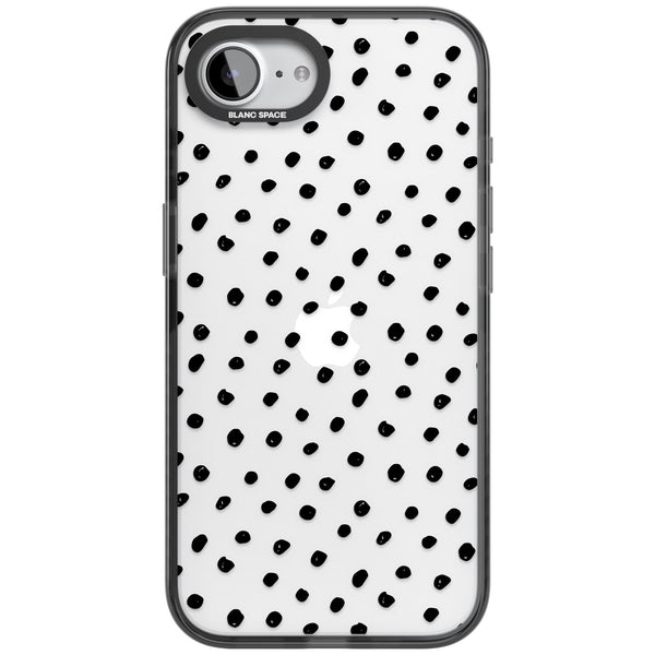 Messy Black Dot Pattern