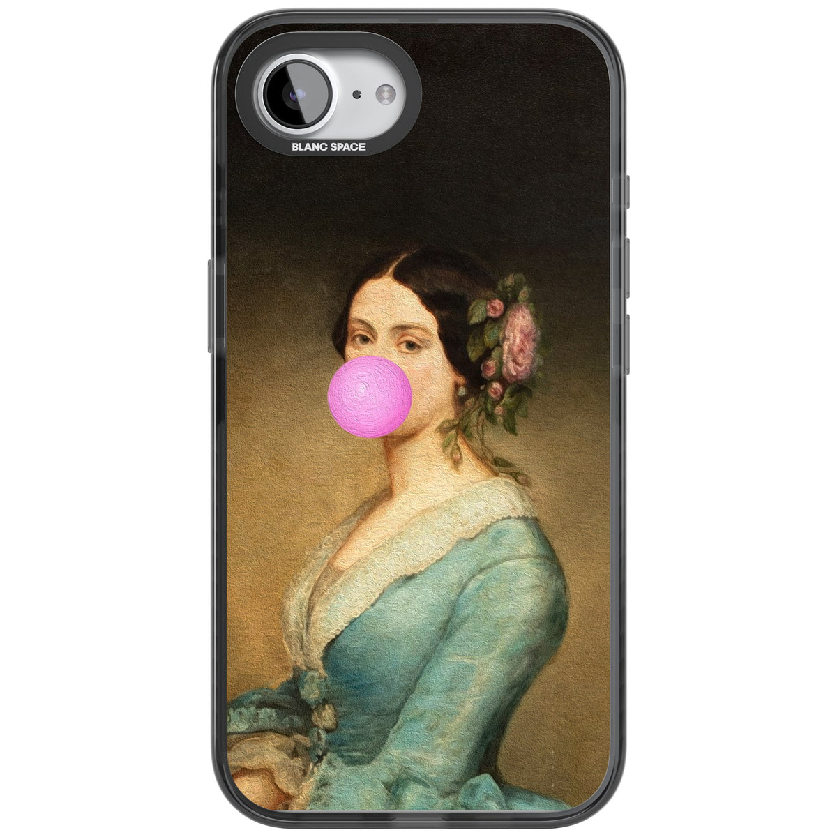 Duchess Bubble iPhone 16e / iPhone 17e Impact Black Phone Case front