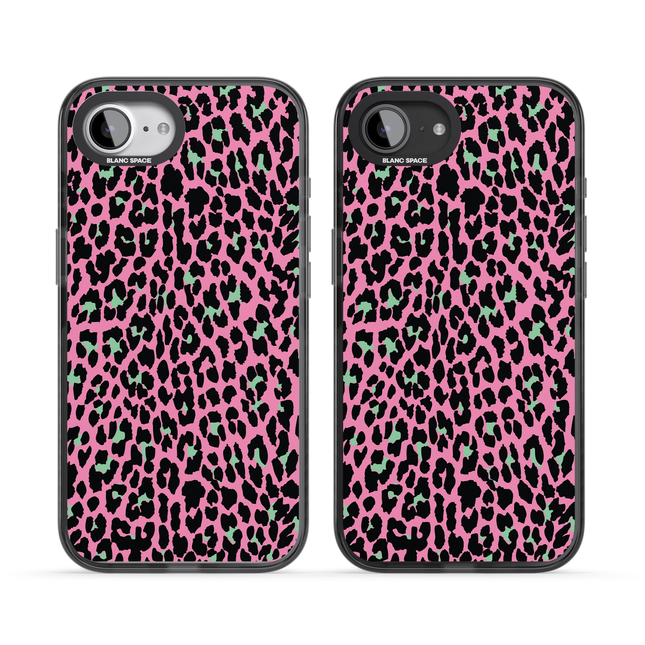 Pink & Green Leopard