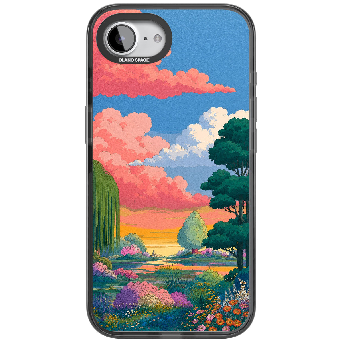 Dream Valley iPhone 16e / iPhone 17e Impact Black Phone Case front