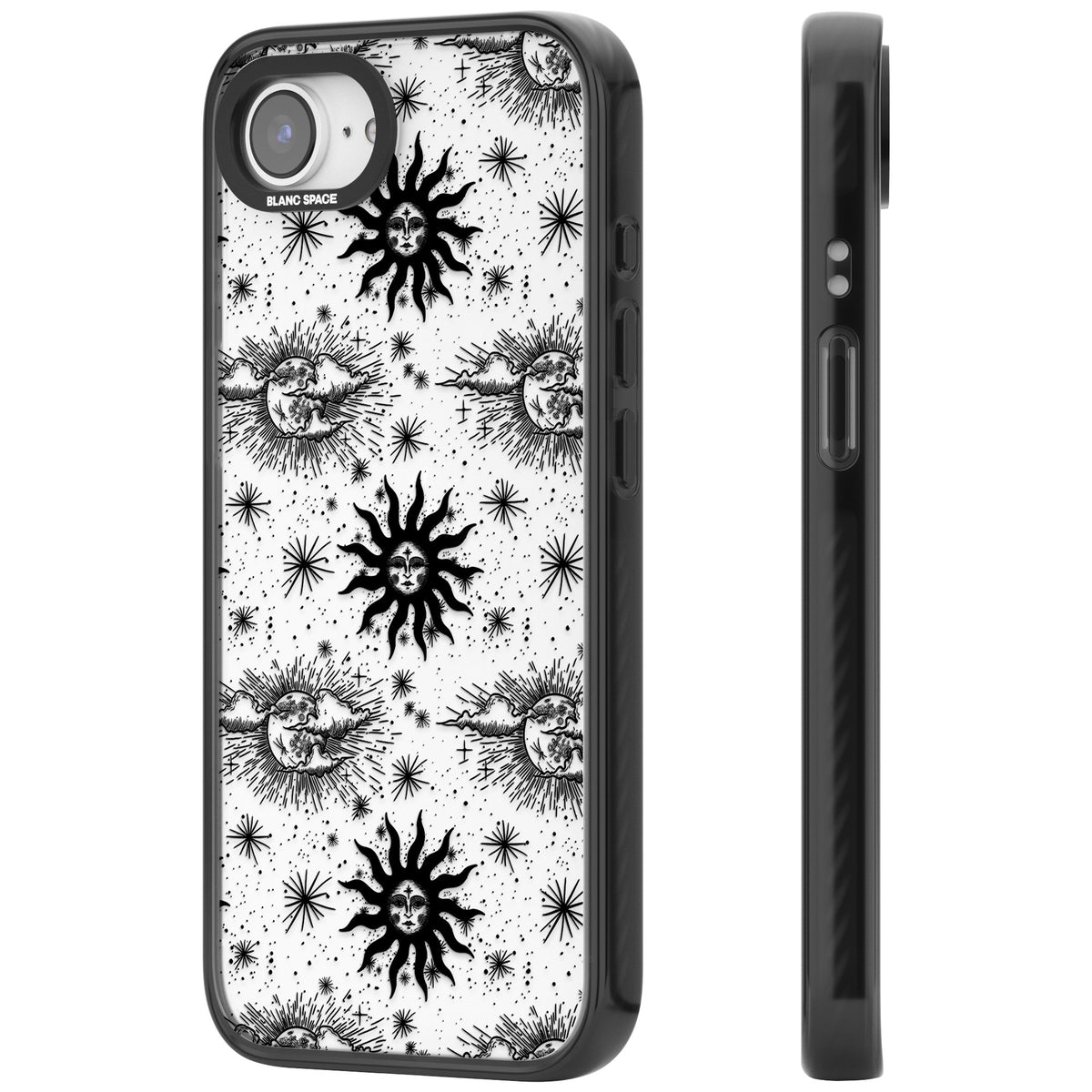 MERGE iPhone 16e / iPhone 17e Impact Black Phone Case side