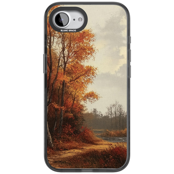 Vintage Autumn Oil Painting