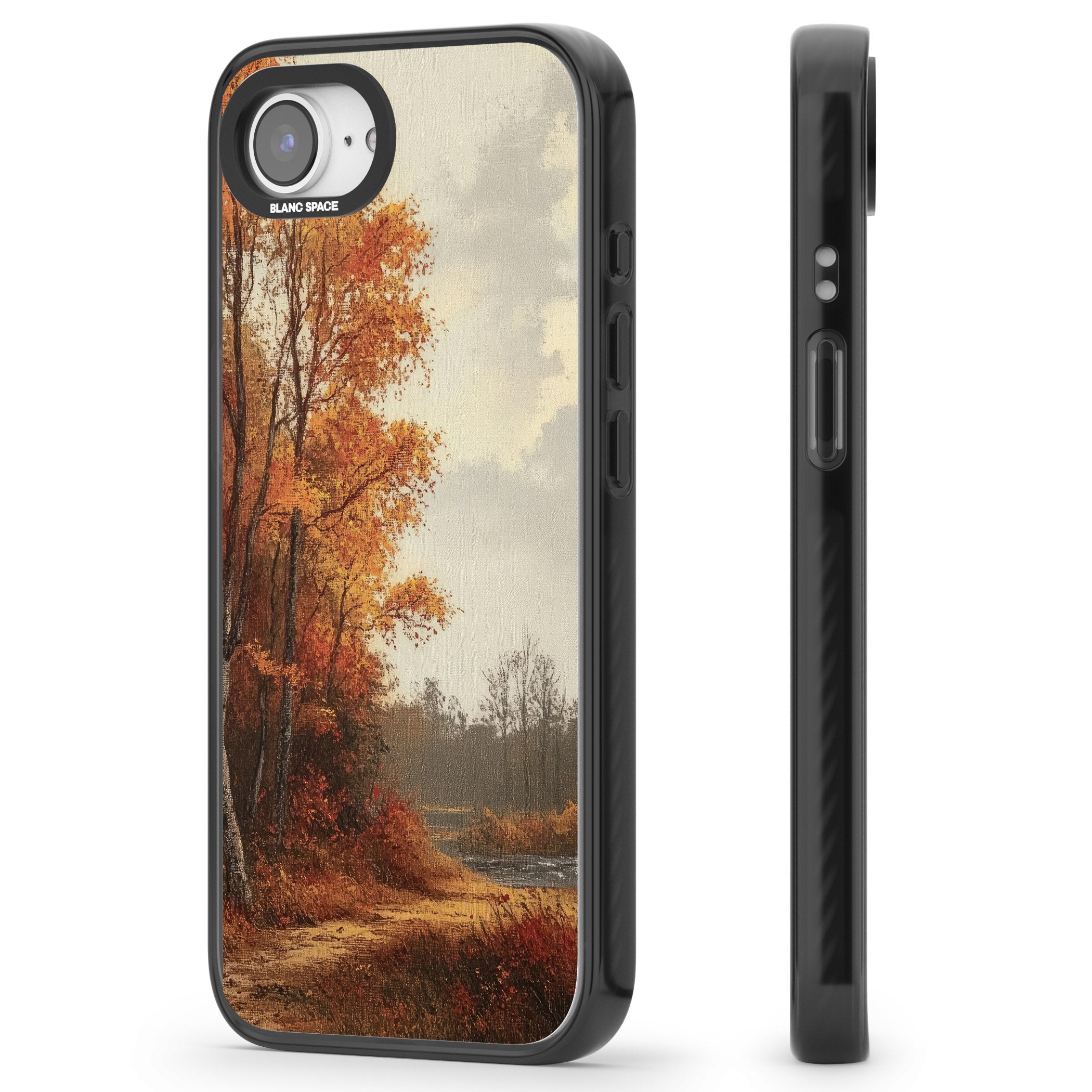 Vintage Autumn Oil Painting