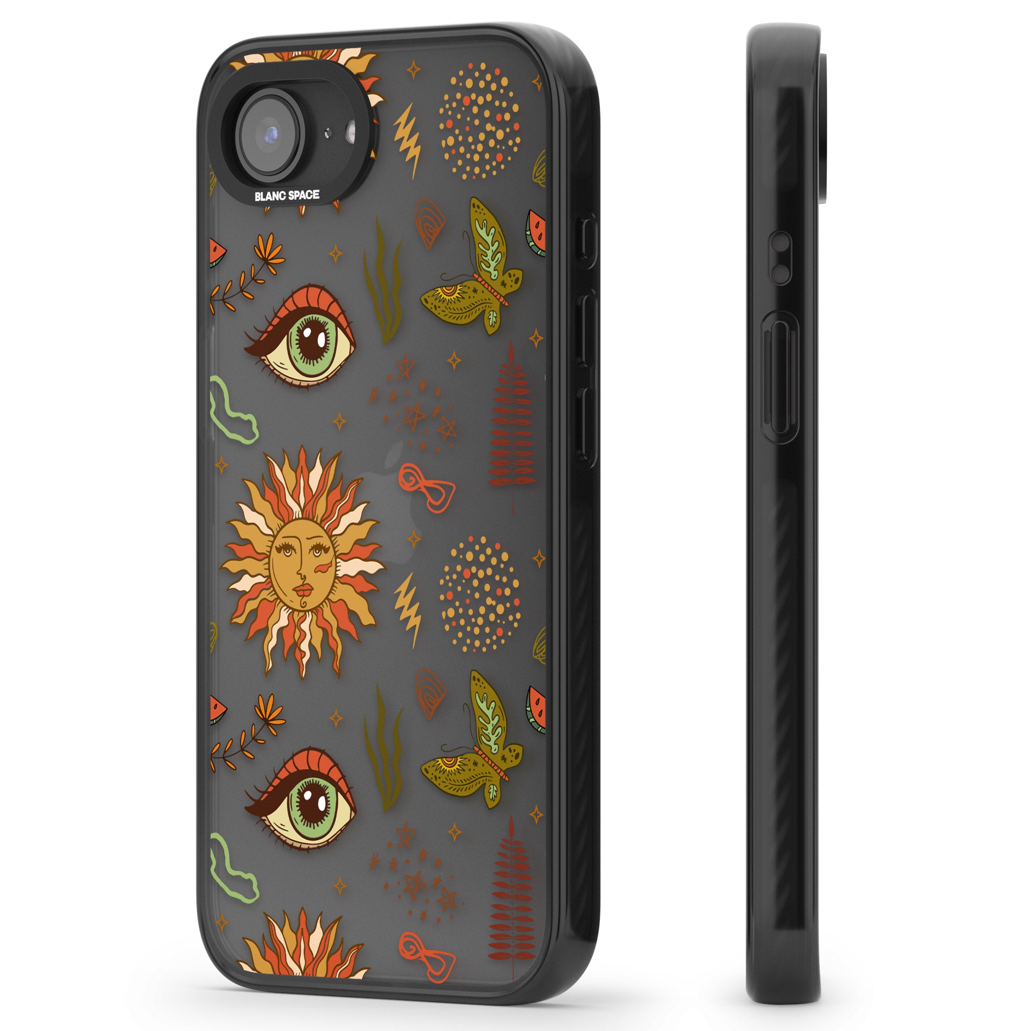 Boho Celestial Sun & Eye Pattern