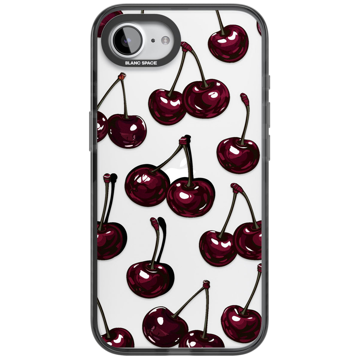 Cherry Wine iPhone 16e / iPhone 17e Impact Black Phone Case front