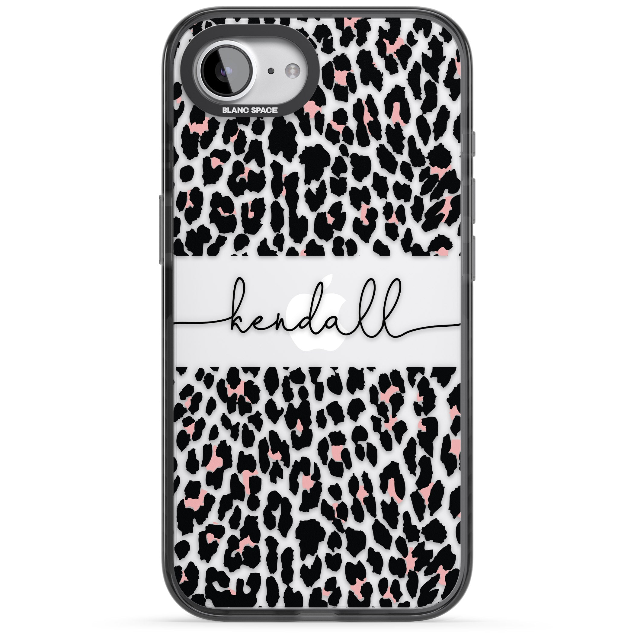 Personalised Cursive Leopard Spots